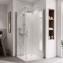 Breuer - Europa Design Paroi fixe pour porte pivotante version gauche Dimensions paroi fixe: 120 cm