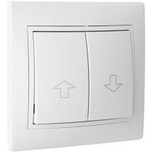 Rollladentaster 83x81x10mm 10A 250V E3/42920 Platte