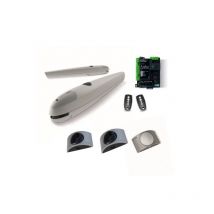 King Gates - Kit Motorisation Portail Automatisme ea couper 24 - 24 v, Avec Accessoires novo, Maxi 250 kg 2 m par battant, Course 360 mm, 80 w