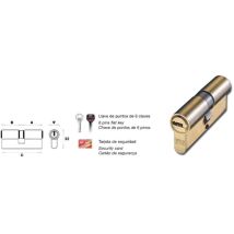 Europerfil-sicherheitszylinder 70p30x40 R 13,5 Messing 23010