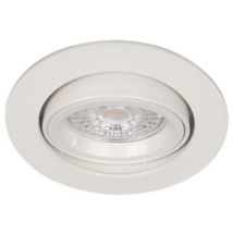 Europole - spot encastré - rond be best - culot gu10 - orientable - ip65 - blanc 236520