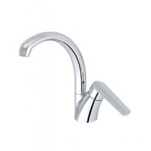 Miscelatore Lavello Cromato Canna Fusa - Serie: Klint - Eurorama