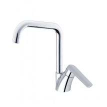 Miscelatore Lavello Cromato Canna Squadra - Serie: Klint - Eurorama