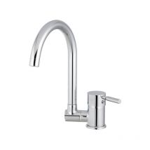 Miscelatore per lavello a becco basculante Tamise, cromato - Eurosanit