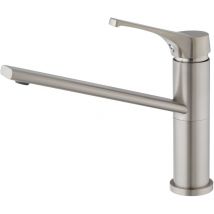 Eurosanit - Miscelatore per lavello Orfea, acciaio inox satinato