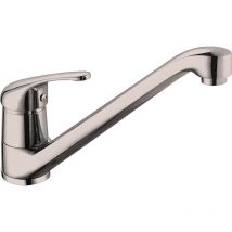 Eurosanit - Mitigeur d'évier bas fango chromé Inox Brossé