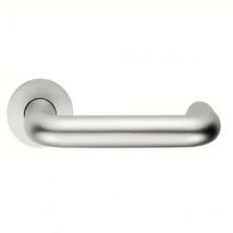 George Boyd - Eurospec Round Bar Safety Lever Sprung Rose Satin Anodised Aluminium