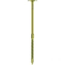 Holzbauschraube Paneltwistec Tellerkopf gelb 8x280mm T40 50 Stk - Eurotec