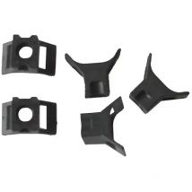 MCO8025 - Caja de 100 casquillos roscados Ø5mm - Negro - negro - Eurotechnocom