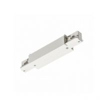 Eutrac connettore longitudinale con alimentazione bianco 230V