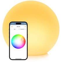 Flare - Lampada led portatile intelligente con tecnologia Apple HomeKit, resistenza all'acqua IP65 e ricarica wireless, Bluetooth & Thread - EVE