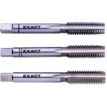Gewindebohrer-Set M4 3 teilig Gewindeschneider - Exact