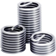Gewindeeinsatz M8 – 40409 – rostfreier Stahl – Gewindereparatur für Aluminium- und Magnesiumlegierungen
