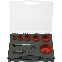 70616 Lochsägen-Set 10teilig 1 Set - Exact