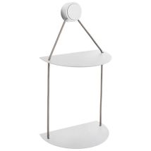Ever - Ring Mensola Doppia Bianco Opaco Codice Prod: Evrgmdbcb