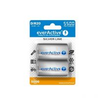 A Place For Everything - EverActive - Batterie rechargeable d 5500 mAh (2 unités, Ni-MH Mono R20, 1,2 v, 1 blister)