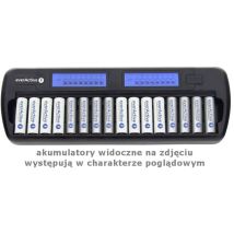 Chargeur de pile – NC-1600 – Chargeur intelligent 16 fentes – Compatible Ni-MH, Ni-Cd, Lithium-Ion – A Place For Everything