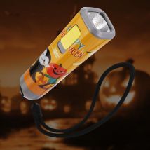 Lampe de Poche pour Enfants, Petite Lampe led 1W avec 3 Piles aaa, Mini Lampe Torche, Jouet Cadeau pour Enfants, Orange - Everbrite