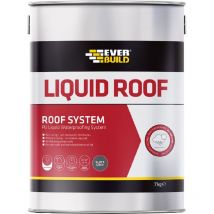 Everbuild - AQLIQRFGY7 Aquaseal Liquid Roof Slate Grey 7kg EVBAQLIQRFG7