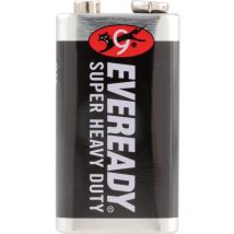Heavy Duty 9V Zinc Single Battery - Eveready