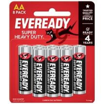 Shd Mignon (AA)-Batterie Zink-Kohle 1.5 v 8 St. - Eveready