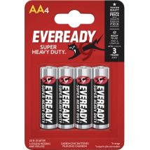 Shd Mignon (AA)-Batterie Zink-Kohle 1.5 v 4 St. - Eveready