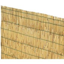 Evergreen - Clôture Arella Cina mat clayonnage en cannes de bambou 3 x 1,5