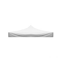 Evergreen - Feuille de toit imperméable blanche 3X6 pour remplacement de gazebo pliable 49483