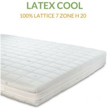 Evergreenweb - Evergreen web materasso singolo in lattice latex cool 7 zone 80x190 cm