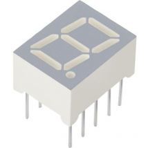 Afficheur 7 segments rouge 10 mm 2 v Nombre de chiffres: 1 S431SURWA/S530-A3 Q38264 - Everlight Opto