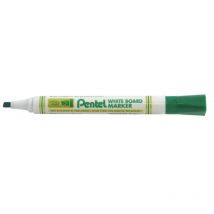 Pentel Everyday DryWipe Marker Chisel Tip Line Width 4.5mm - 1.8mm Green (Pack o