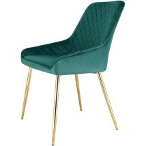 Raygar - evie Velvet Accent Dining Chair - Green