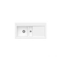 Villeroy&boch - Evier 1 cuve et demi villeroy et boch Subway 60 100 x 51 cm egouttoir a droite Snow White CeramicPlus