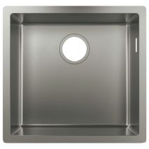 Hansgrohe - Evier à encastrer sous plan 1 bac S71 450 avec vidage auto inox