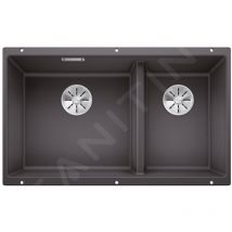 Subline 480/320 - Évier en silgranite, 855x460 mm, gris rocher 523585 - Blanco