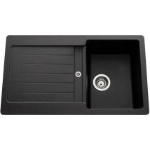 Schock - Evier Cristalite typos EV5101 Nera 118 métallisé