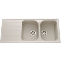 Schock - Evier Cristalite viola EV2521 2Bacs Everest 204 métallisé