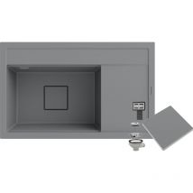 Granitan - vier de cuisine en granit gris lunette capuchon moderne rendo