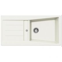 Js Schock - vier de cuisine Cristalite Opus - 1000 x 500 x 195 mm - sous-meuble 60 cm - Coloris Alpina - Schock