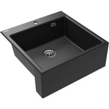 Deante - vier de cuisine pour installation sur plan externe top de couleur graphite eridan ZQEG10K Graphite