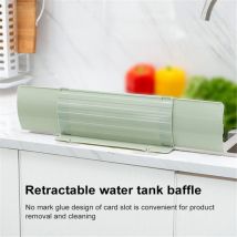 Vier de cuisine rétractable à ventouse, protection anti-éclaboussures anti-huile