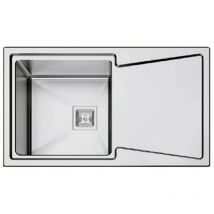 Gresinex - Evier à encastrer carré 86 x 50 New York - 1 cuve - Inox