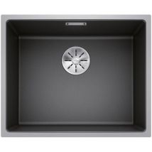Blanco - Evier Subline 500-IF SteelFrame Silgranit - anthracite - Vidage : Manuel