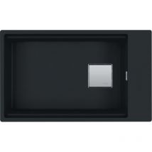 Cuve Kubus 2.0 Fragranit kng 110-62 - Noir mat - Manuel - 760 x 460 x 200 mm (sous-meuble 80 cm) Franke