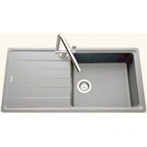 Schock - vier granit gris element 1 grand bac 1 égouttoir