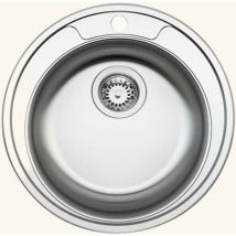 EWI - vier inox opale 1 bac rond 480