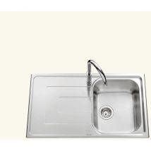 EWI - vier inox lisse Luisina debussy 1 bac 1 égouttoir