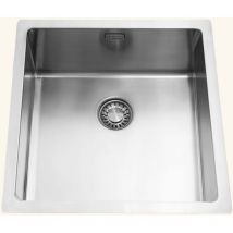 Luisina - Evier inox sous plan supreme 1 bac 440x440