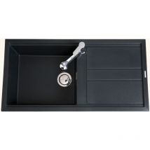 Elleci - vier keratek noir best 1 grand bac 1 égouttoir