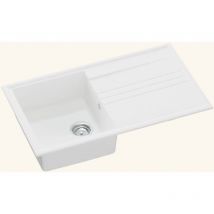 Kümbad - vier kyra granit blanc 1 bac 1 égouttoir